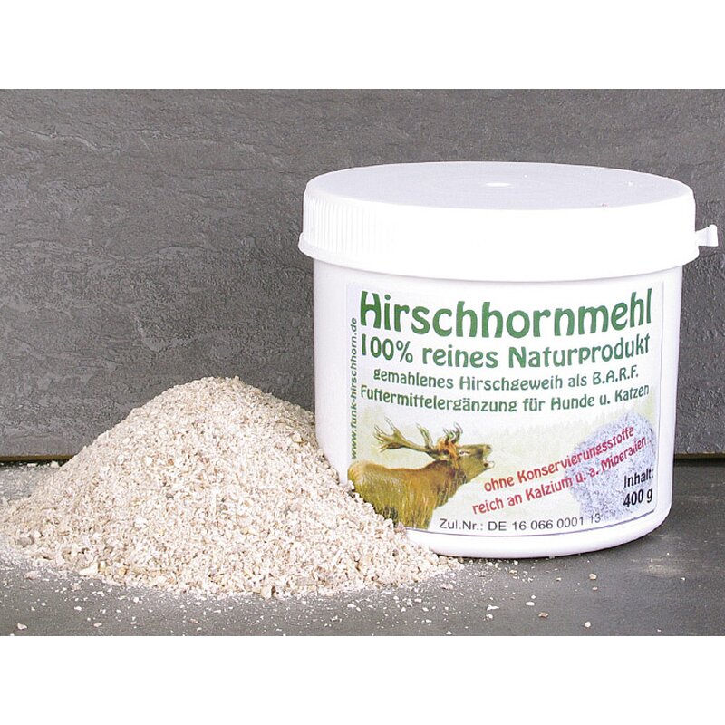 Hirschhornmehl 250 g (63,96 € pro kg)