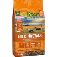 Hundefutter getreidefrei mit Pferdefleisch 12,5kg Trockenfutter WILDBORN Wild Mustang von Wildborn