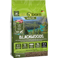 Hundefutter getreidefrei mit frischem Wild 2 kg Trockenfutter WILDBORN Blackwoods von Wildborn