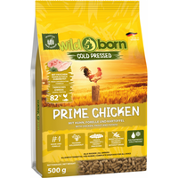 Hundefutter kaltgepresst mit Huhn 500g Trockenfutter WILDBORN Prime Chicken von Wildborn