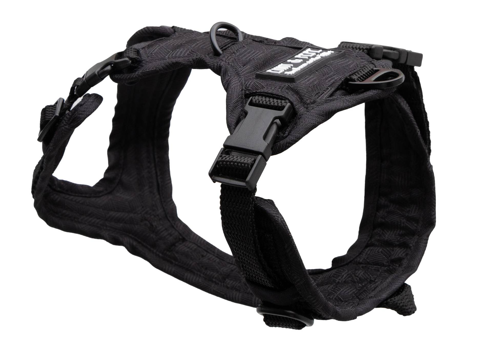 Hundegeschirr mit Halsöffnung Fröhliches Schwarz XXS Hundegeschirr mit Halsöffnung Fröhliches Schwarz XXS von EMMY&PEPE