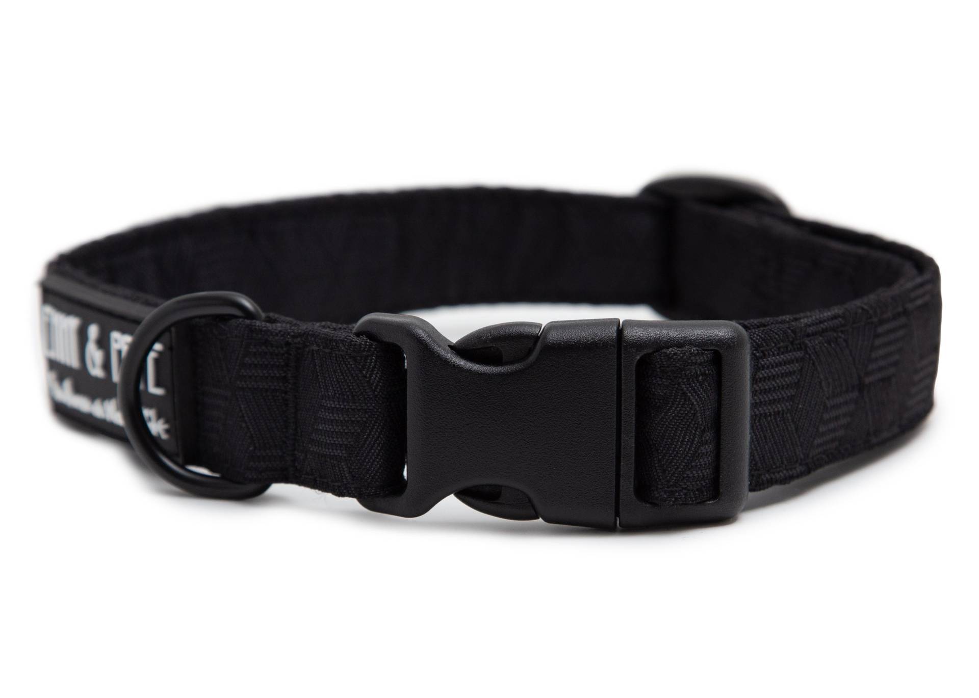 Hundehalsband Fröhliches Schwarz XL - 39-64 cm Hundehalsband Fröhliches Schwarz XL - 39-64 cm von EMMY&PEPE