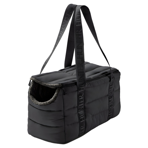 Hunter 2-in-1 Tragetasche und Decke Seoul schwarz, Maße: 45 x 22 x 24 cm Hunter 2-in-1 Tragetasche und Decke Seoul schwarz, Maße: 45 x 22 x 24 cm