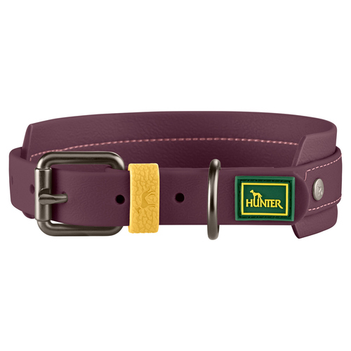 Hunter Halsband Havanna brombeer, Größe: L-XL / 65 cm / Breite: 4,0 cm Hunter Halsband Havanna brombeer, Größe: L-XL / 65 cm / Breite: 4,0 cm