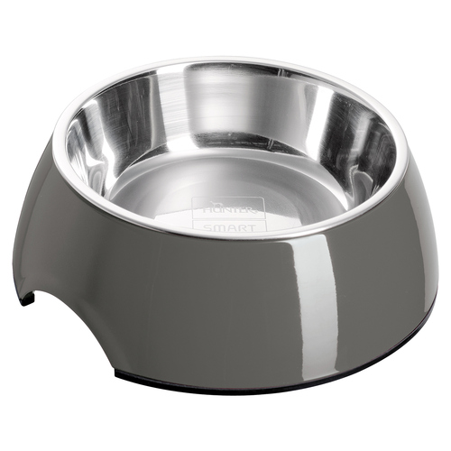 Hunter Smart Melamin-Napf grau, Fassungsvermögen: 350 ml Hunter Smart Melamin-Napf grau, Fassungsvermögen: 350 ml