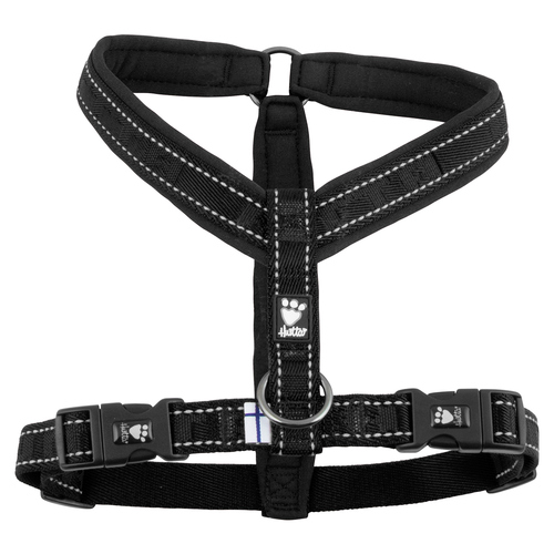 Hurtta Casual Y-Geschirr schwarz, Größe: 35 cm Hurtta Casual Y-Geschirr schwarz, Größe: 35 cm