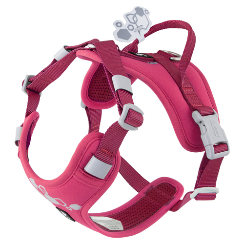 Hurtta Hundegeschirr Weekend Warrior Harness II ECO ruby, Größe: 75-100 cm Hurtta Hundegeschirr Weekend Warrior Harness II ECO ruby, Größe: 75-100 cm