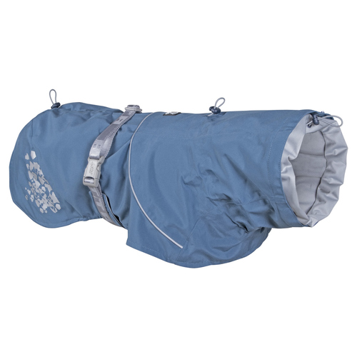 Hurtta Monsoon Regenmantel blau, Größe: 80 / Rückenlänge: 74-85 cm Hurtta Monsoon Regenmantel blau, Größe: 80 / Rückenlänge: 74-85 cm