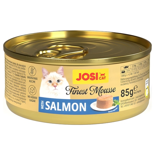 Josera Finest Mousse with Salmon 85 g - 12 Stück Josera Finest Mousse with Salmon 85 g - 12 Stück