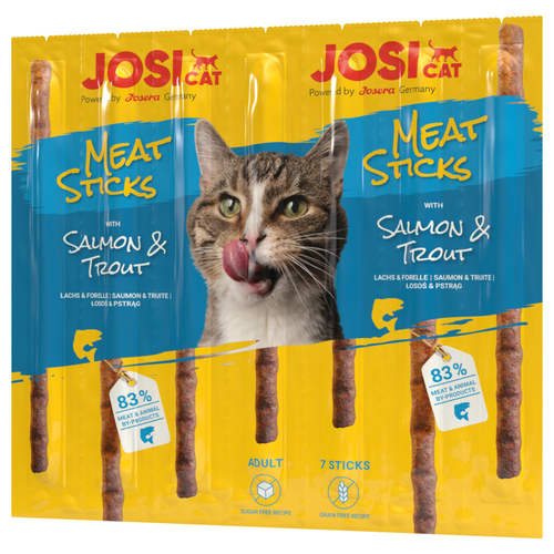 Josera JosiCat Meat Sticks Salmon & Trout 35 g Josera JosiCat Meat Sticks Salmon & Trout 35 g