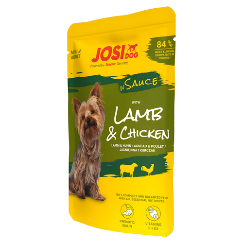 Josera Lamb & Chicken in Sauce 100 g - 24 Stück Josera Lamb & Chicken in Sauce 100 g - 24 Stück