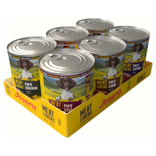 Josera Meat Lovers Adult Pure Multipack 6 x 800 g Josera Meat Lovers Adult Pure Multipack 6 x 800 g