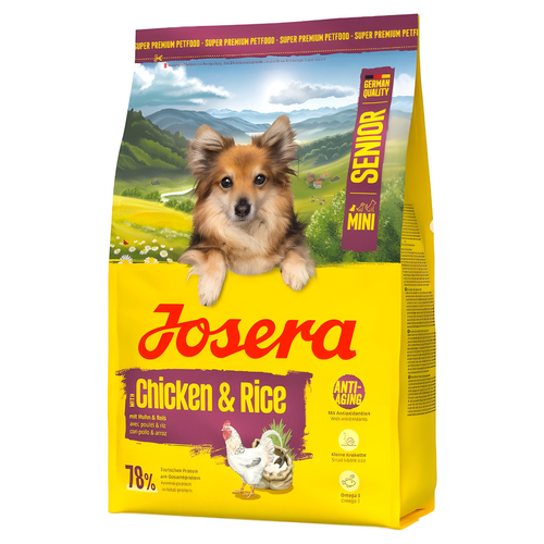 Josera Mini Senior Chicken & Rice 900 g Josera Mini Senior Chicken & Rice 900 g