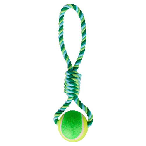 Karlie Baumwollziehzeug mit Tennisball Karlie Baumwollziehzeug mit Tennisball