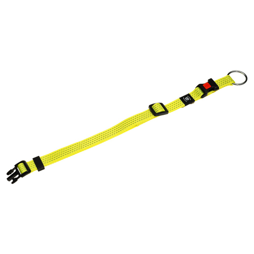 Karlie Halsband Art Sportiv Plus reflektierend neongelb, Größe: M Karlie Halsband Art Sportiv Plus reflektierend neongelb, Größe: M