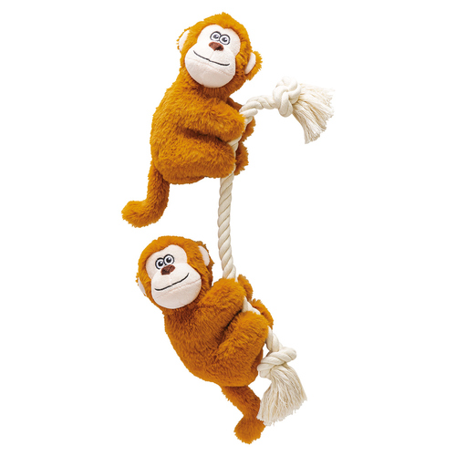 Karlie Hundespielzeug Kletter Affe Duo braun Karlie Hundespielzeug Kletter Affe Duo braun