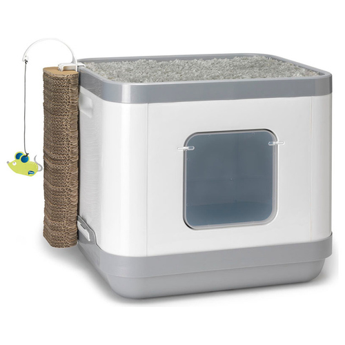 Karlie Katzentoilette Cube II grau Karlie Katzentoilette Cube II grau