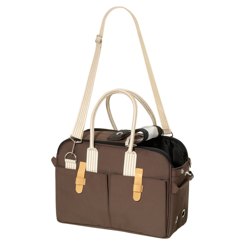 Karlie Shopper City Tragetasche braun, Maße: 52 x 25 x 35 cm Karlie Shopper City Tragetasche braun, Maße: 52 x 25 x 35 cm