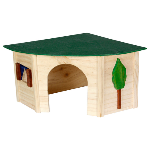 Karlie Wonderland Eckhaus Ecco, Maße: 24 x 34 x 16 cm Karlie Wonderland Eckhaus Ecco, Maße: 24 x 34 x 16 cm