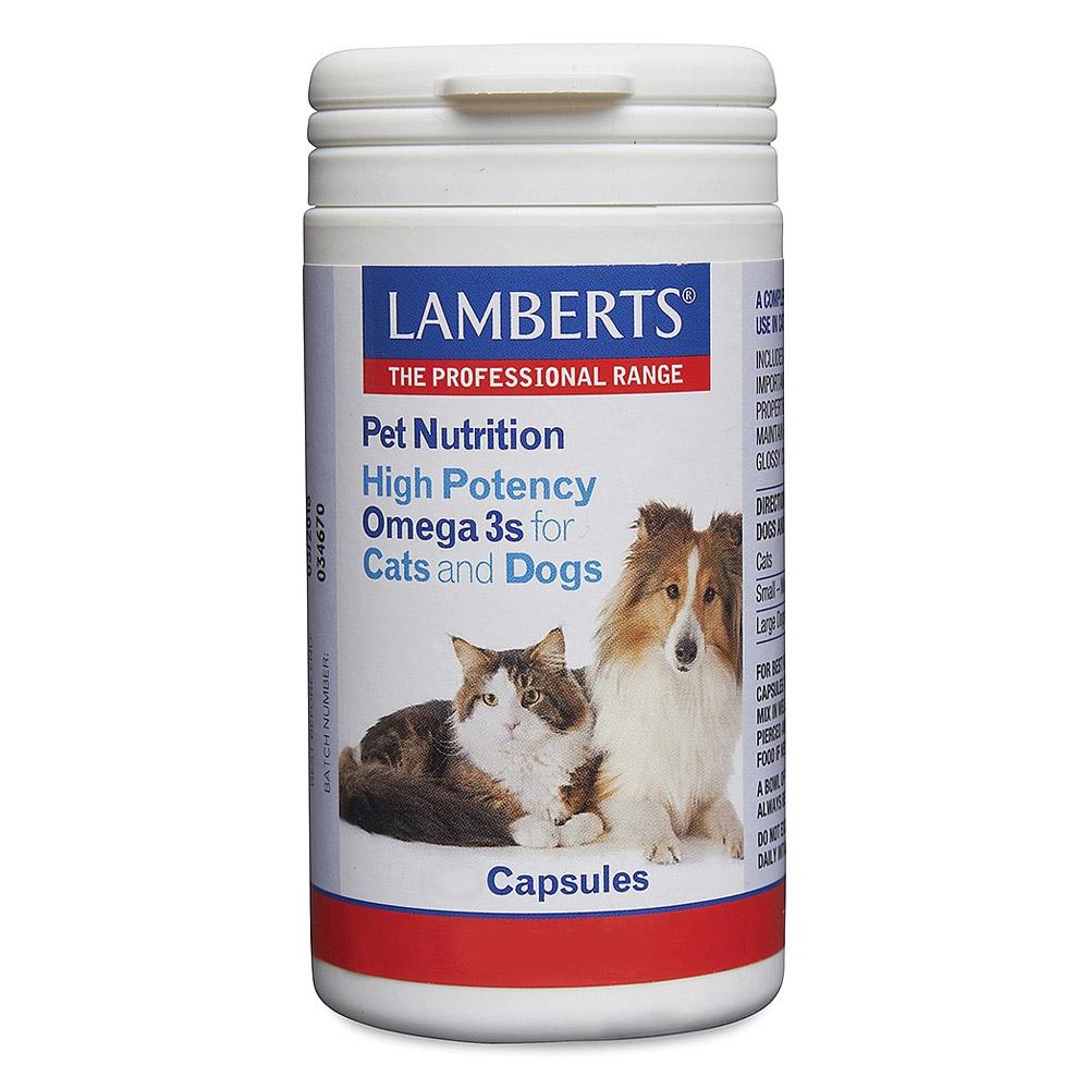 Lamberts High Potency Omega 3s For Dogs And Cats 120 Tablet