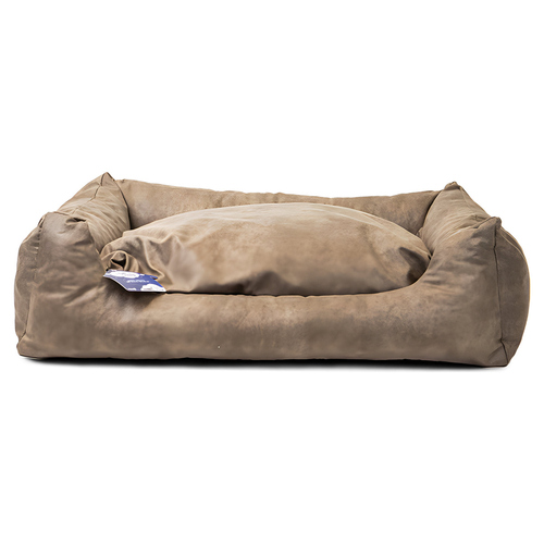 Lets Sleep Sweet Dreams Hundebett mit Kissen taupe, Größe: XL Lets Sleep Sweet Dreams Hundebett mit Kissen taupe, Größe: XL