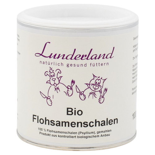 Lunderland Bio-Flohsamenschalen 100 g Lunderland Bio-Flohsamenschalen 100 g