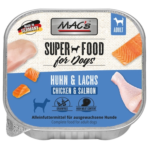 MACs Lachs & Hühnchen 150 g - 10 Stück MACs Lachs & Hühnchen 150 g - 10 Stück