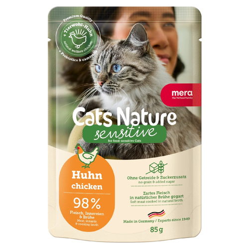 Mera Cat Nature Sensitive Adult Huhn 85 g - 12 Stück Mera Cat Nature Sensitive Adult Huhn 85 g - 12 Stück