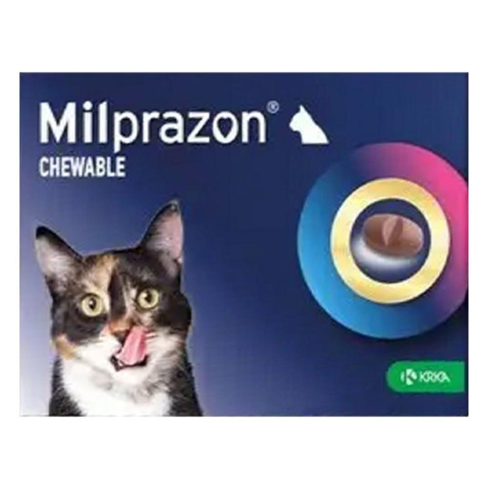 Milprazon Worming Chewable For Cats Over 4.4lbs 16 Chews