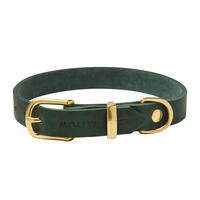 Molly & Stitch Butter Leder Hundehalsband