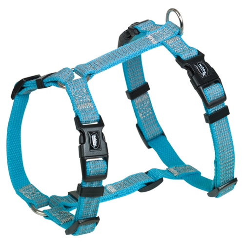 Nobby Geschirr Full Reflect hellblau, Größe: XS-S / Breite: 15 mm Nobby Geschirr Full Reflect hellblau, Größe: XS-S / Breite: 15 mm