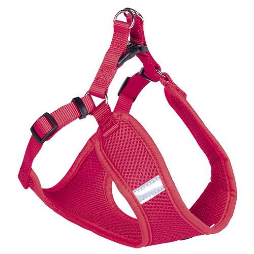Nobby Geschirr Mesh Reflect rot, Bauchumfang: 33-41 cm Nobby Geschirr Mesh Reflect rot, Bauchumfang: 33-41 cm