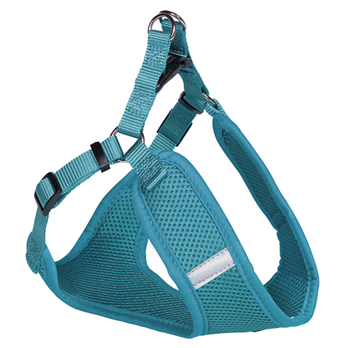 Nobby Geschirr Mesh Reflect türkis, Bauchumfang: 33-41 cm Nobby Geschirr Mesh Reflect türkis, Bauchumfang: 33-41 cm