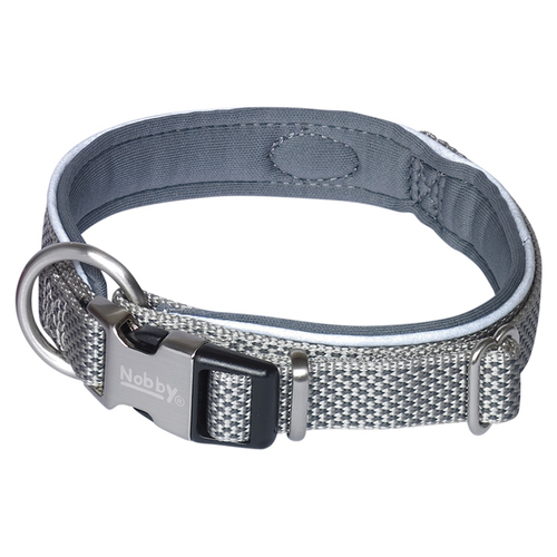 Nobby Halsband Classic Preno Royal grau, Verstellmöglichkeit: 45-55 cm Nobby Halsband Classic Preno Royal grau, Verstellmöglichkeit: 45-55 cm