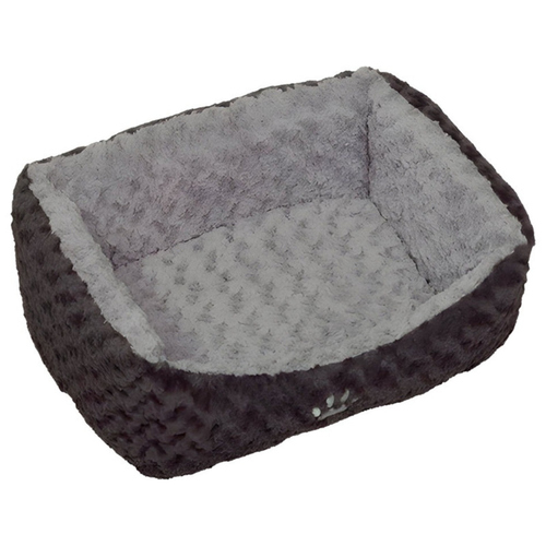 Nobby Hundebett Seoli dunkelgrau/hellgrau, Maße: 45 x 40 x 18 cm Nobby Hundebett Seoli dunkelgrau/hellgrau, Maße: 45 x 40 x 18 cm