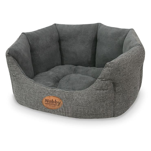 Nobby Hundebett oval Josi grau, Maße: 45 x 40 x 19 cm Nobby Hundebett oval Josi grau, Maße: 45 x 40 x 19 cm