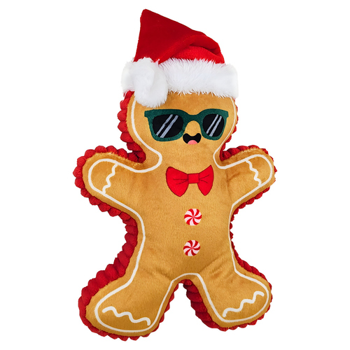 Nobby Hundespielzeug Xmas Lebkuchenman "Cool" aus Plüsch Nobby Hundespielzeug Xmas Lebkuchenman "Cool" aus Plüsch