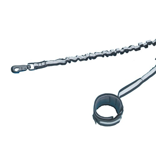 Nobby Joggingleine Elastic schwarz, Maße: 100-150 cm / 25 mm Nobby Joggingleine Elastic schwarz, Maße: 100-150 cm / 25 mm