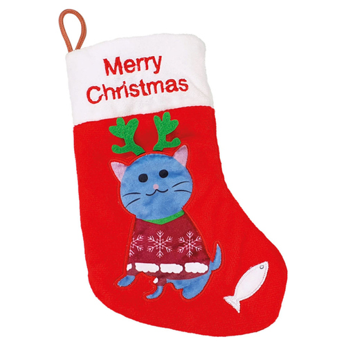 Nobby Plüschstrumpf Xmas für Katzen Nobby Plüschstrumpf Xmas für Katzen