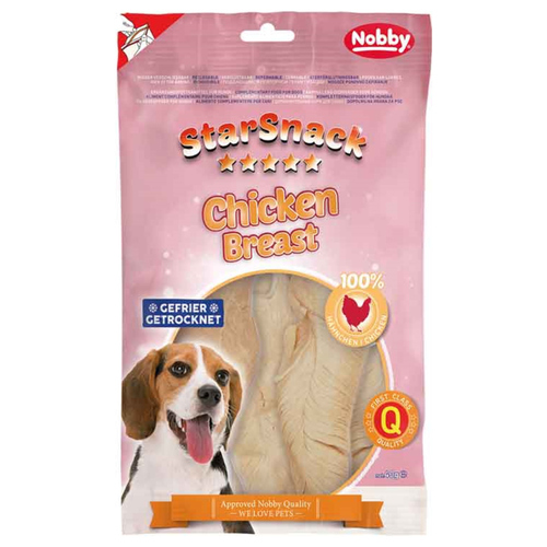 Nobby Starsnack Cicken Breast gefriergetrocknet 40 g Nobby Starsnack Cicken Breast gefriergetrocknet 40 g