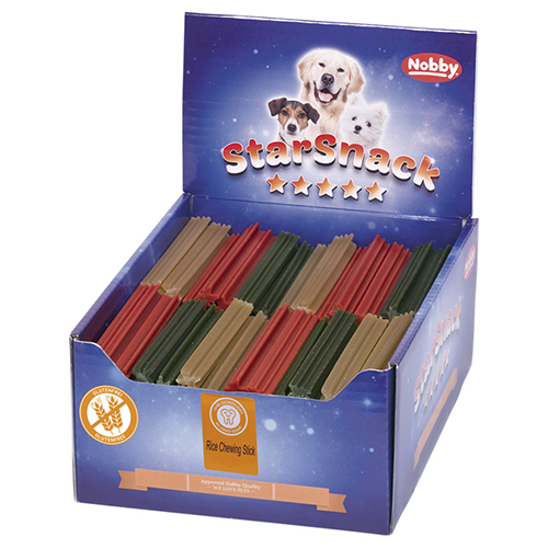 Nobby Starsnack Reis-Kaustange - 150 Stück / Sparpaket Nobby Starsnack Reis-Kaustange - 150 Stück / Sparpaket