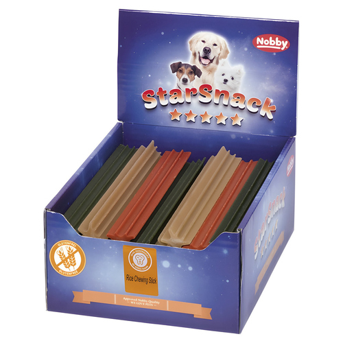 Nobby Starsnack Reis-Kaustange - 36 Stück / Sparpaket Nobby Starsnack Reis-Kaustange - 36 Stück / Sparpaket
