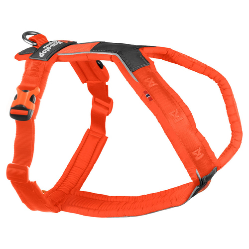 Non-stop dogwear Hundegeschirr Line Harness 5.0 orange Non-stop dogwear Hundegeschirr Line Harness 5.0 orange