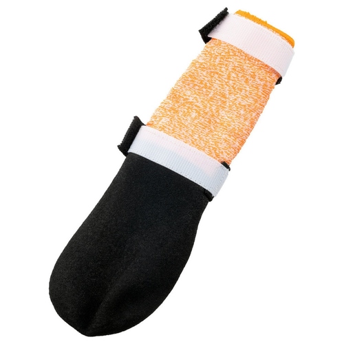 Non-stop dogwear Hundeschuhe Protector Bootie High schwarz/orange, Größe: S Non-stop dogwear Hundeschuhe Protector Bootie High schwarz/orange, Größe: S