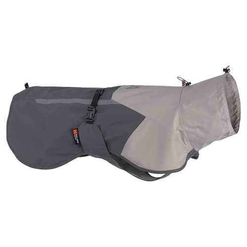 Non-stop dogwear Regenmantel Fjord raincoat 2.0 grau, Rückenlänge: 33 cm Non-stop dogwear Regenmantel Fjord raincoat 2.0 grau, Rückenlänge: 33 cm