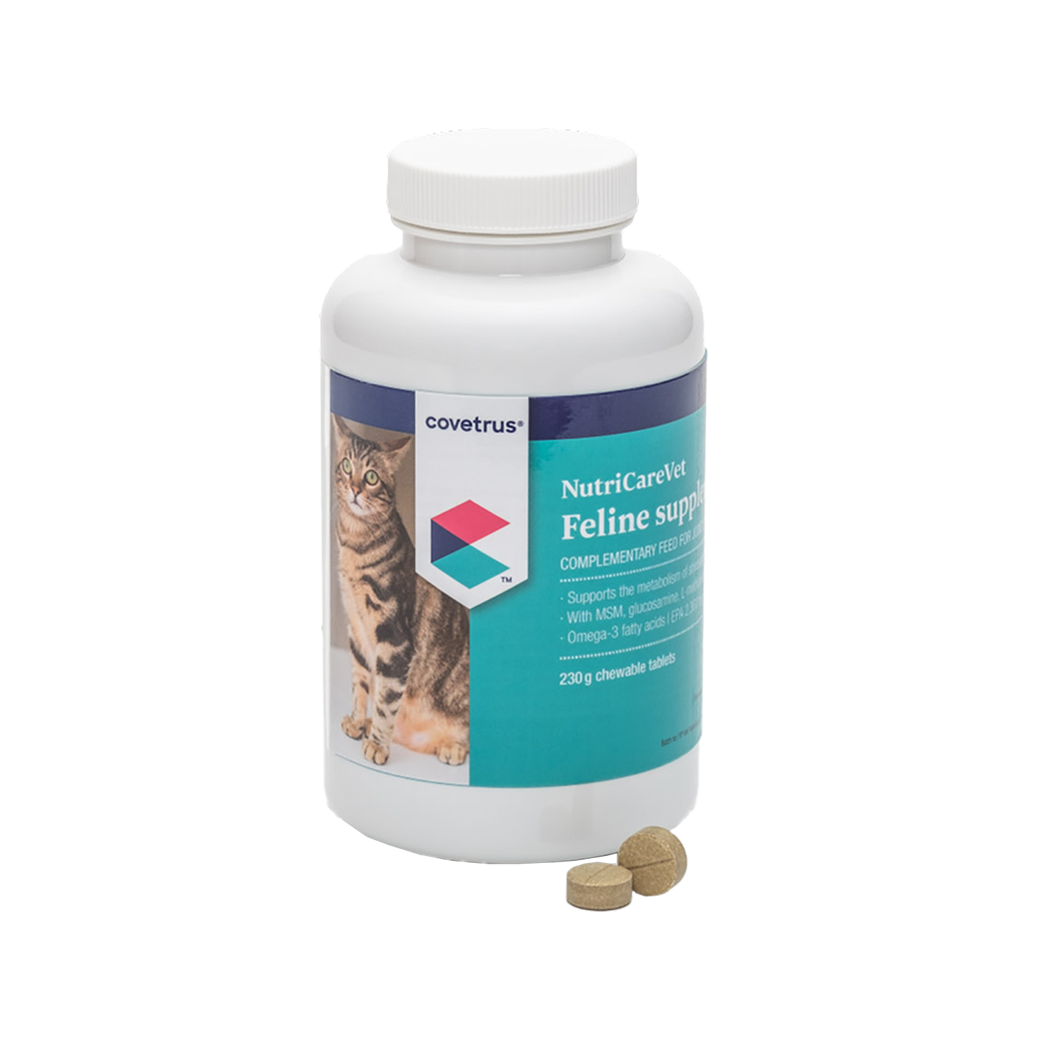 NutriCareVet Joint Support Katze - 300 Kautabletten von NutriCareVet