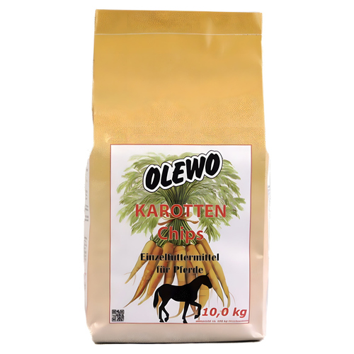 OLEWO Karotten-Chips für Pferde 10 kg OLEWO Karotten-Chips für Pferde 10 kg