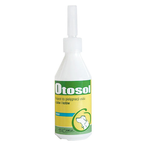 Otosol Ear Drops For Dog & Cats 100 Ml