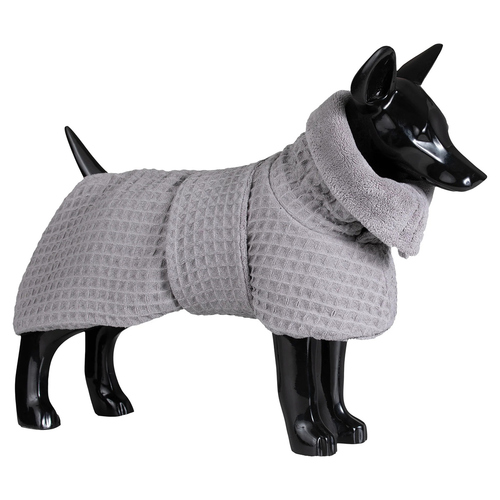 PAIKKA Hunde Bademantel "Drying Coat Spa" grau, Größe: 30 cm PAIKKA Hunde Bademantel "Drying Coat Spa" grau, Größe: 30 cm