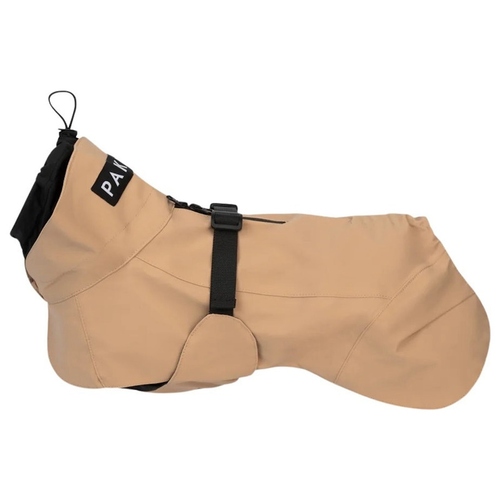 PAIKKA Hunde Regenmantel leicht & reflektierend "Visibility Raincoat Lite" taupe PAIKKA Hunde Regenmantel leicht & reflektierend "Visibility Raincoat Lite" taupe